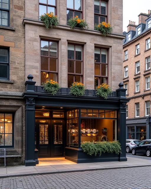 A charming and stylish boutique hotel in Edinburgh's old town.